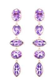ETHO MARIA Amethyst Drop Earrings